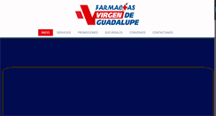 Desktop Screenshot of farmaciasvirgendeguadalupe.com